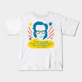 Isaac Asimov quote Kids T-Shirt